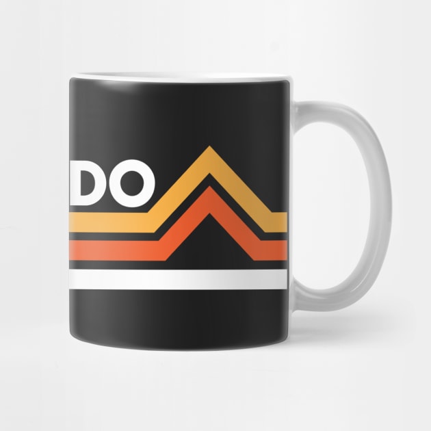 Retro Colorado Mountains by Aurver